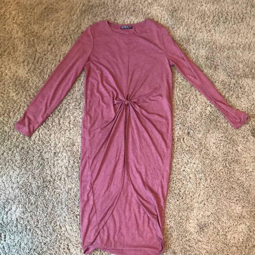 Long sleeve Knot Detail Shirt
